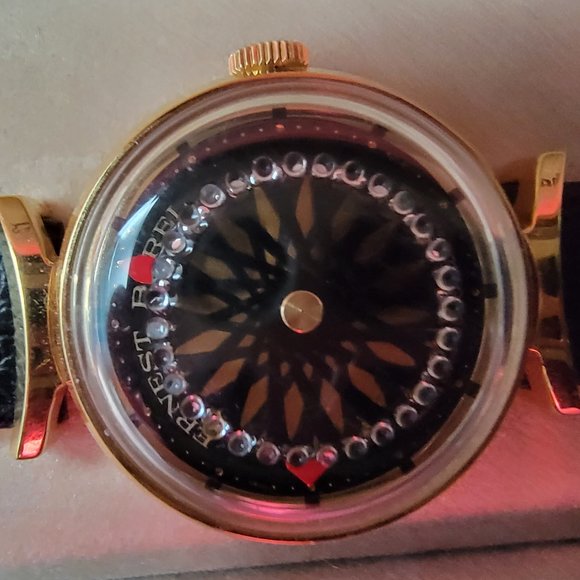 Ernest Borel Kaleidoscope Vintage Cocktail Ladies Watch - Picture 5 of 10